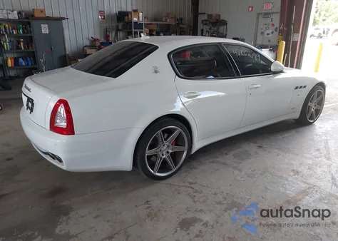 2013 Maserati Quattroporte S from USA, damaged, VIN ZAM39NKA7D0066682